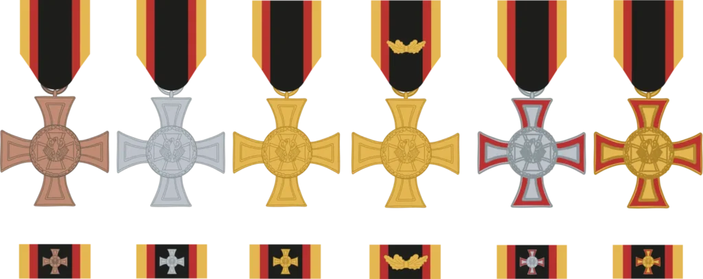 Ehrenkreuz Bundeswehr Medaillen
